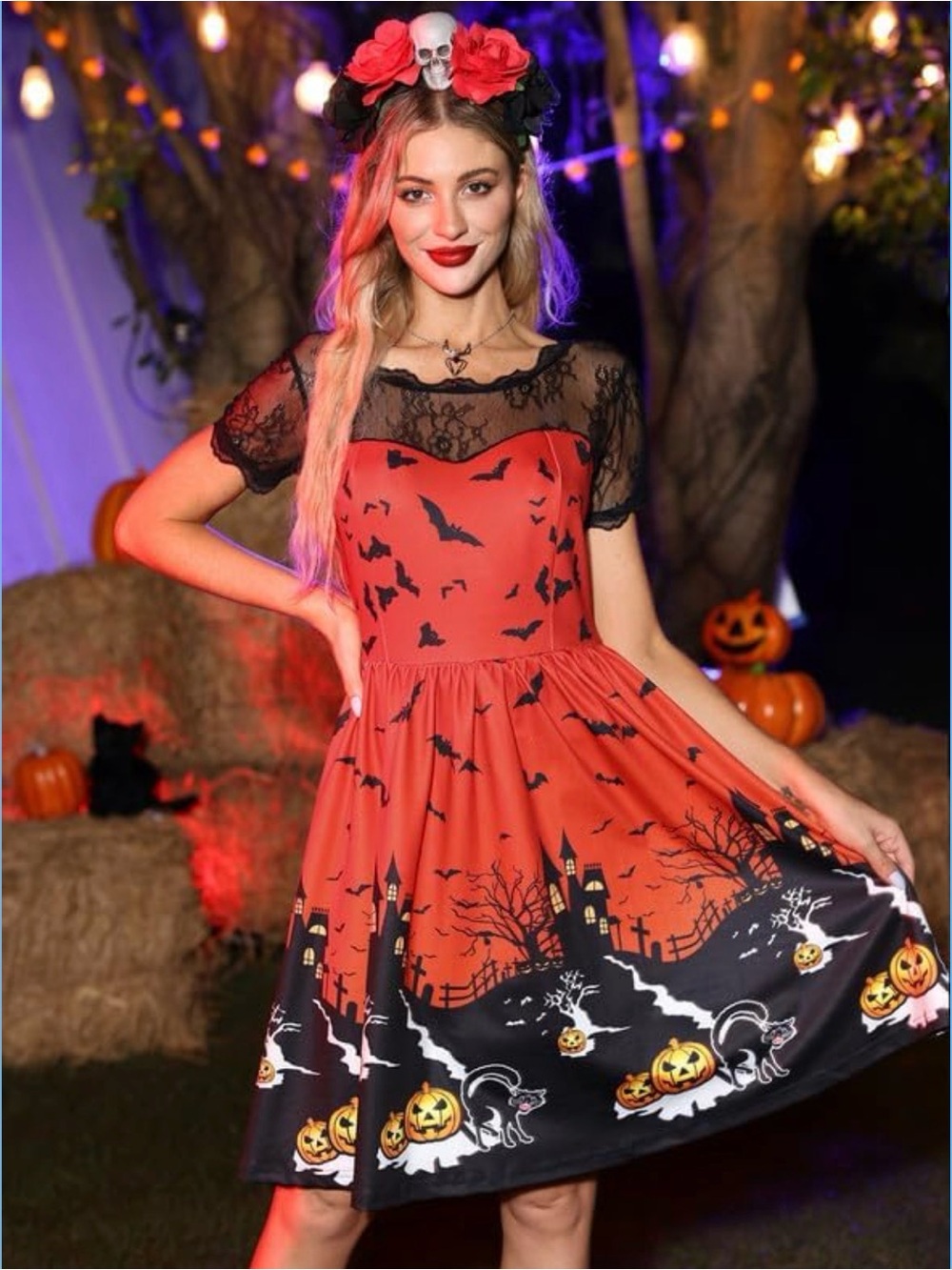 NWOT Women’s Spadehill Halloween Dress, Medium